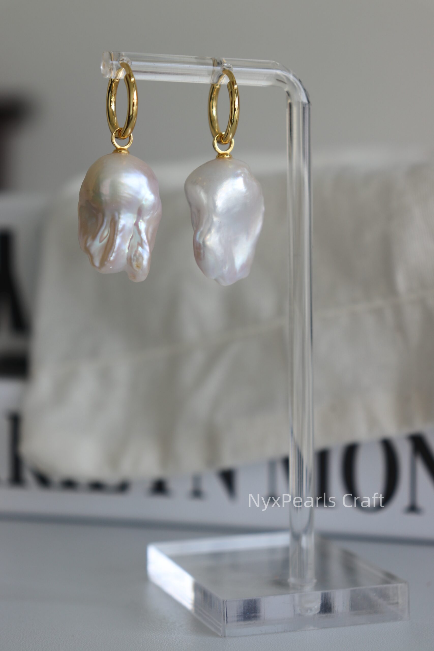 374 Grand Baroque Drop Earrings - 图片 9
