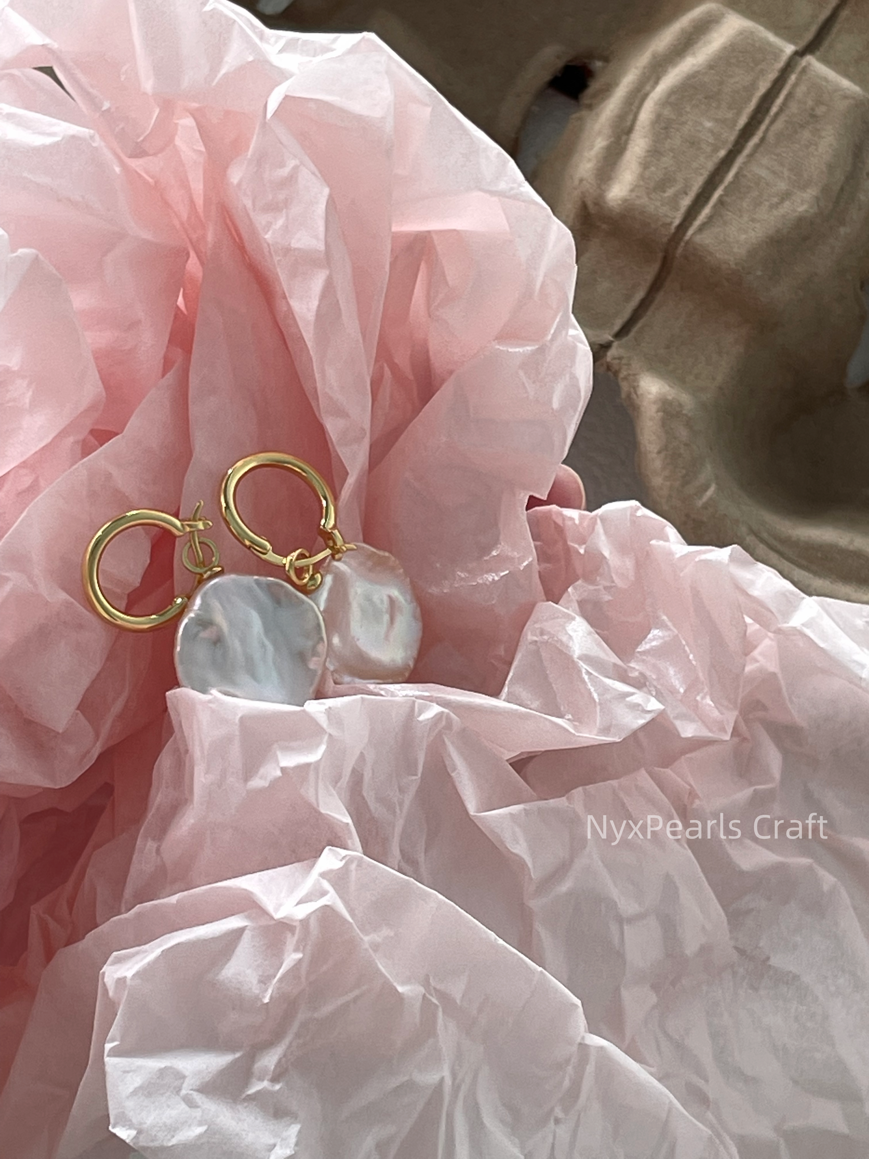 Petal Metal Earrings - 图片 11