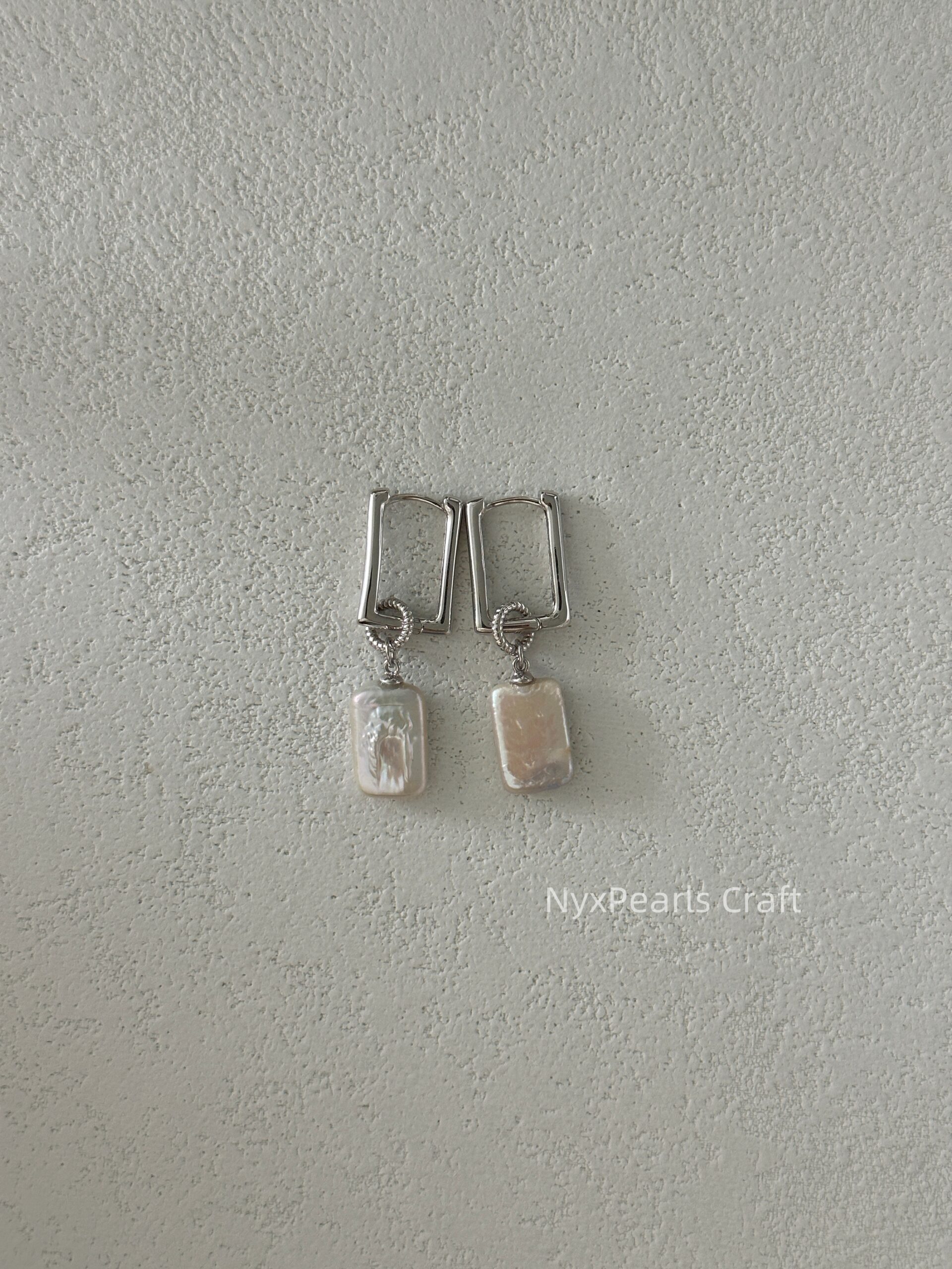 Square Structure Earrings - 图片 12