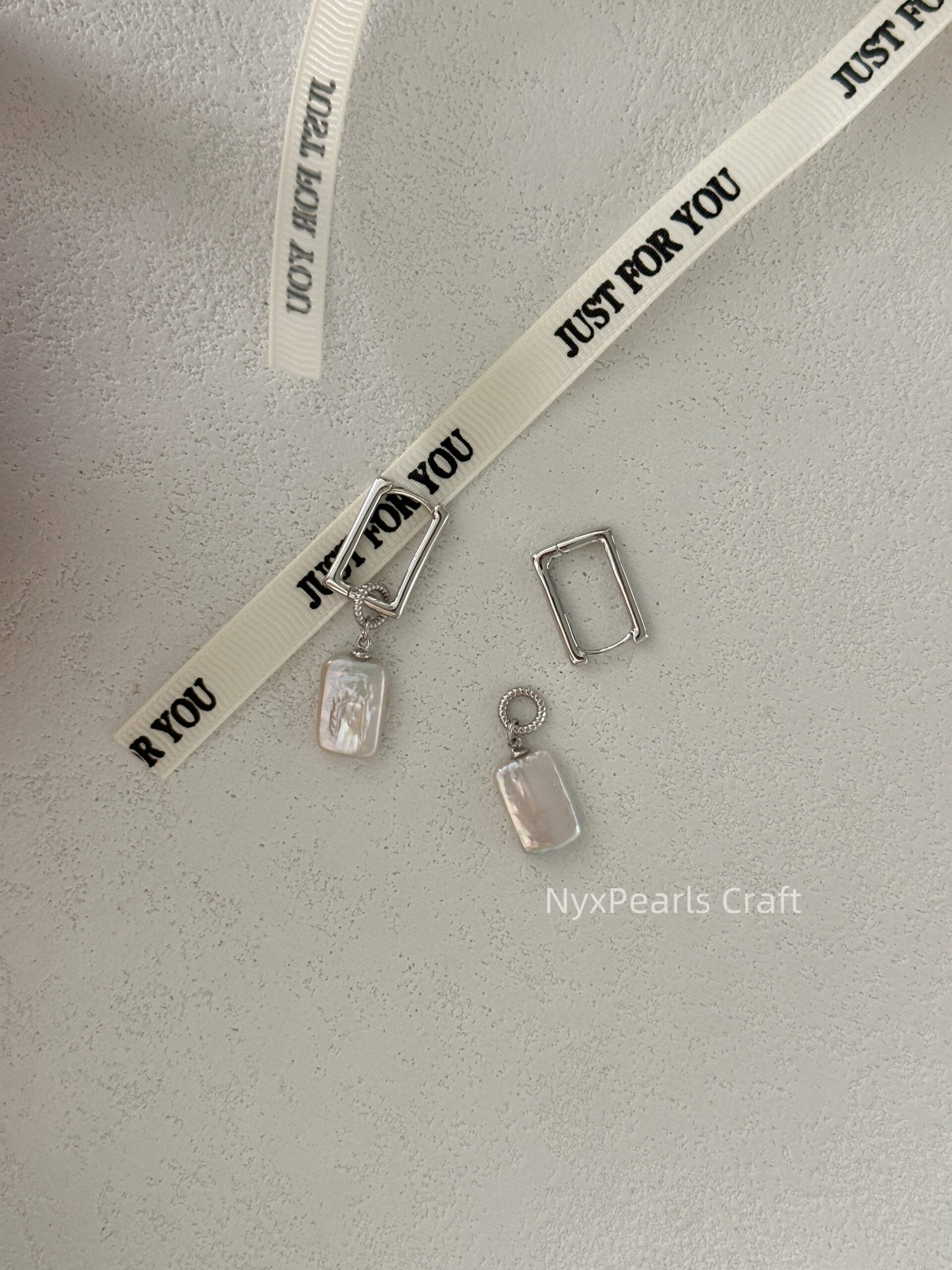 Square Structure Earrings - 图片 8