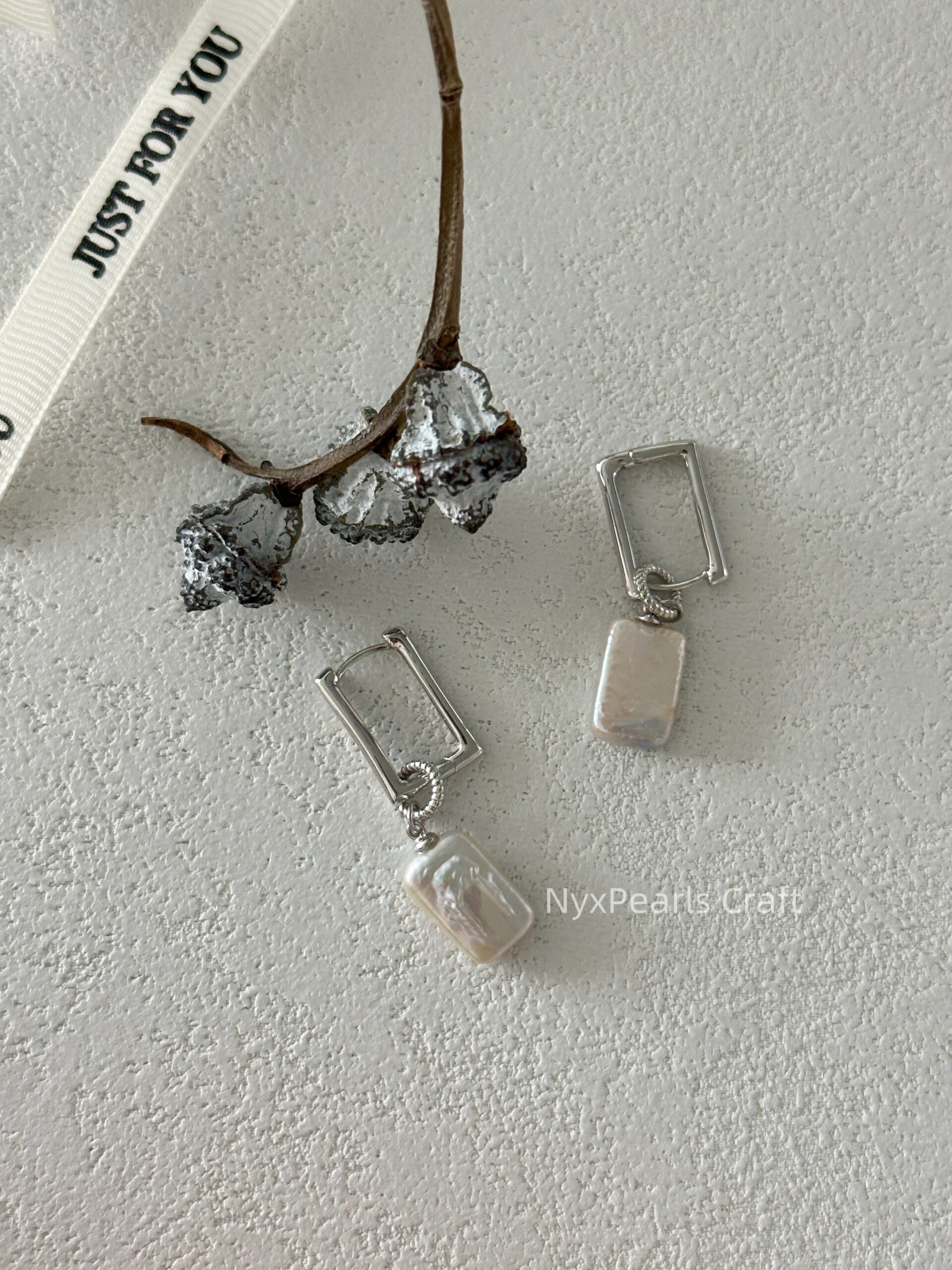 Square Structure Earrings - 图片 5