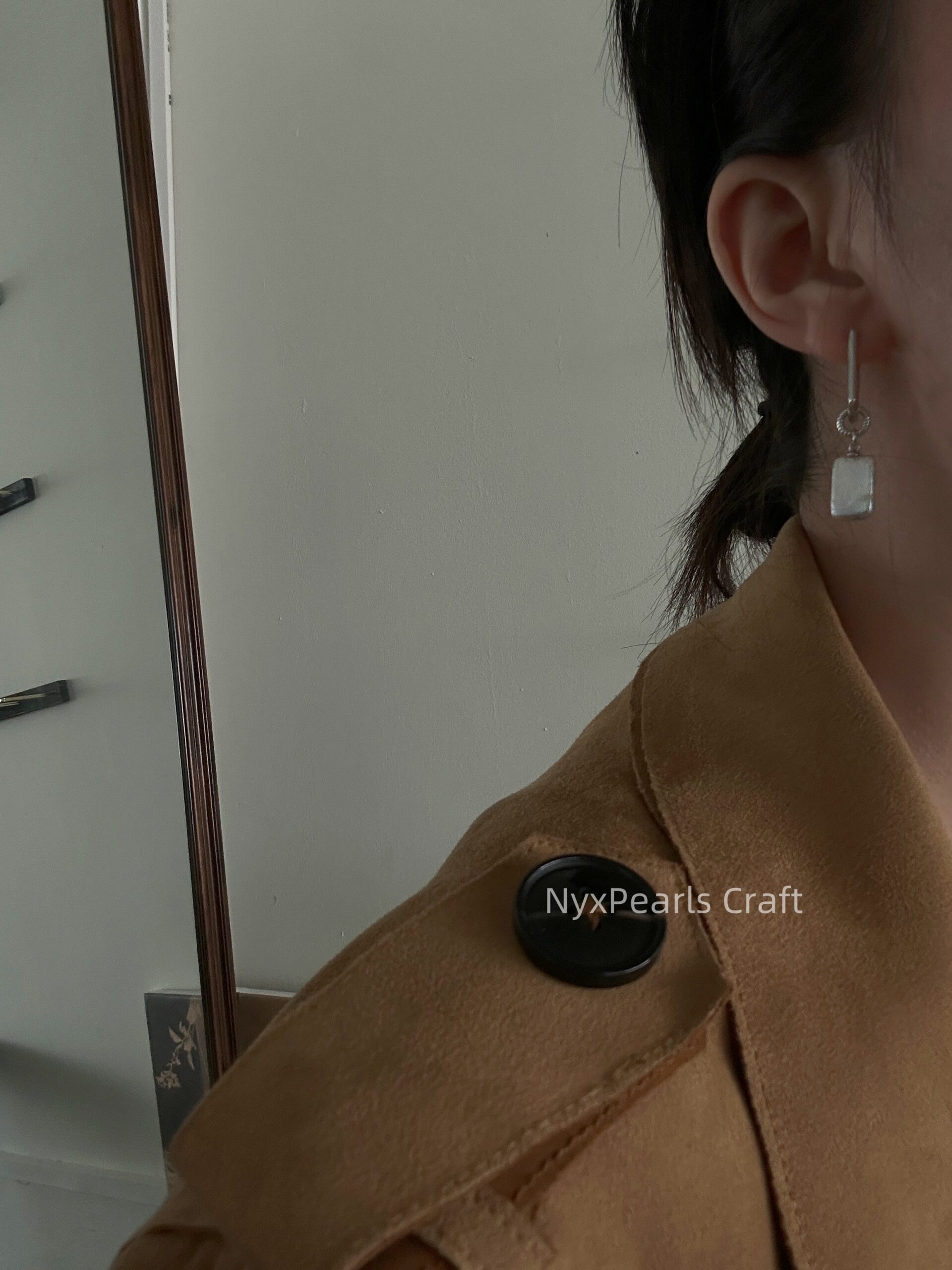 Square Structure Earrings - 图片 15