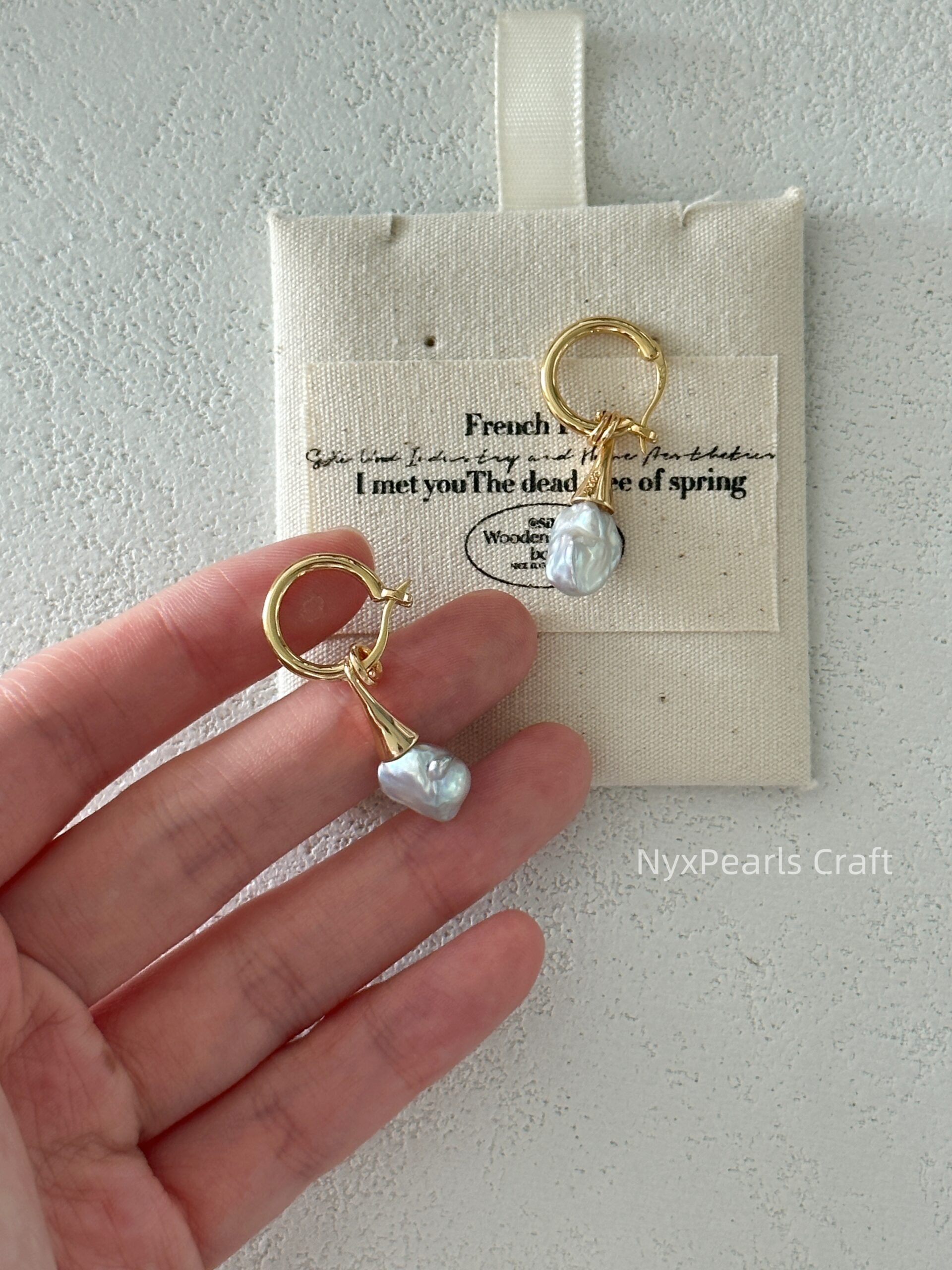 Mustache Stud Earrings