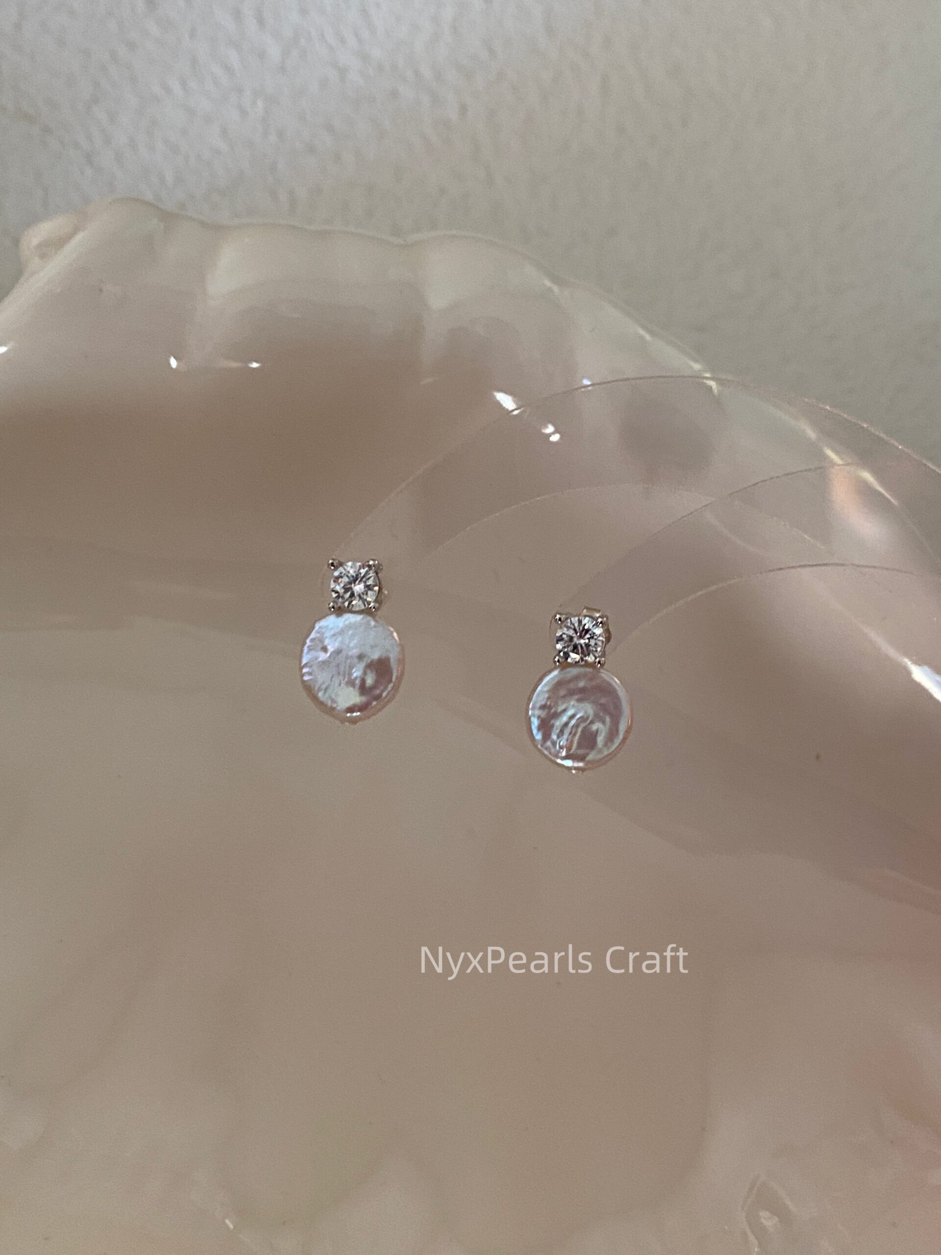 593 Mini Round CZ Stud Earrings - 图片 5