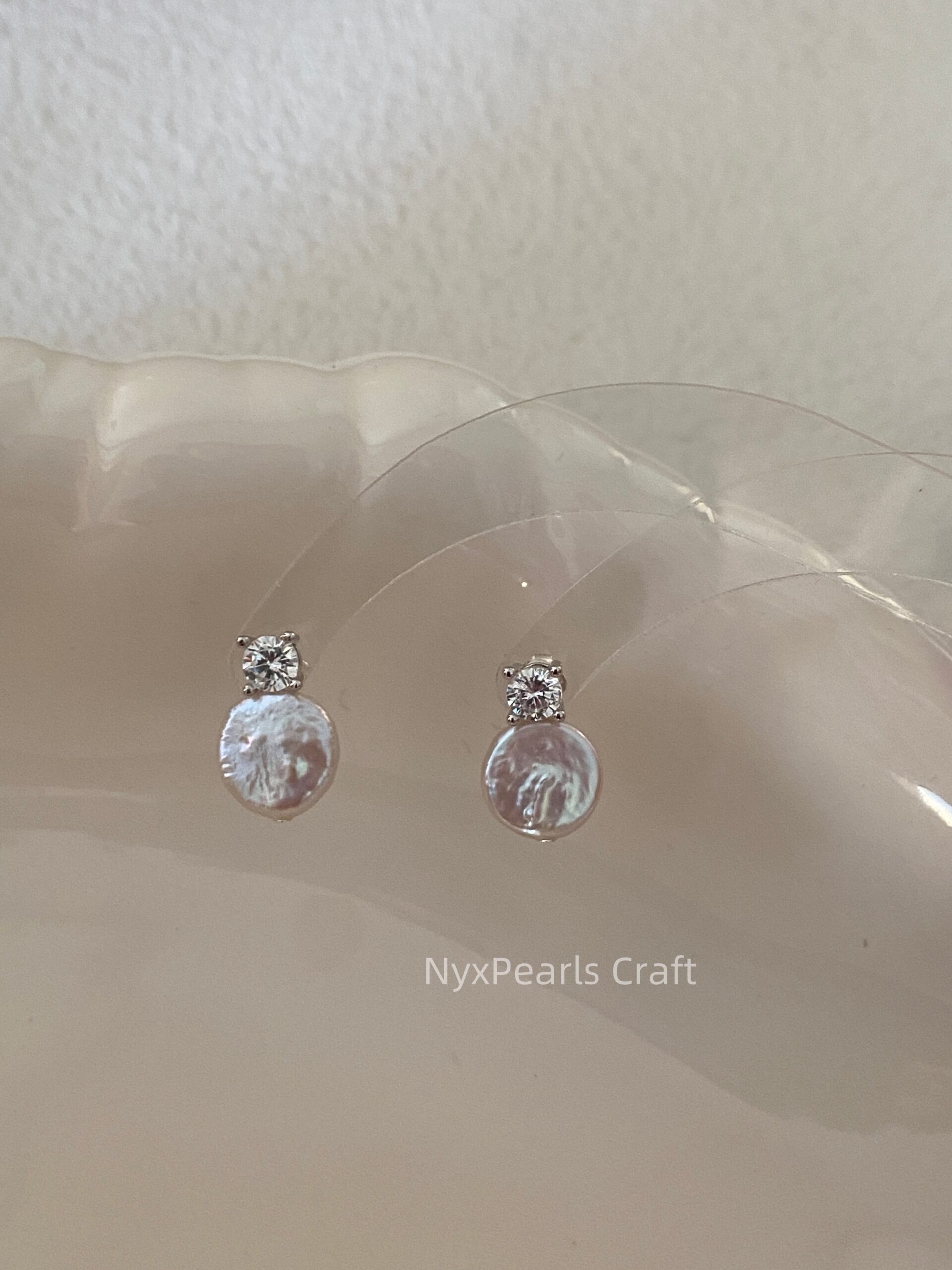 593 Mini Round CZ Stud Earrings - 图片 4